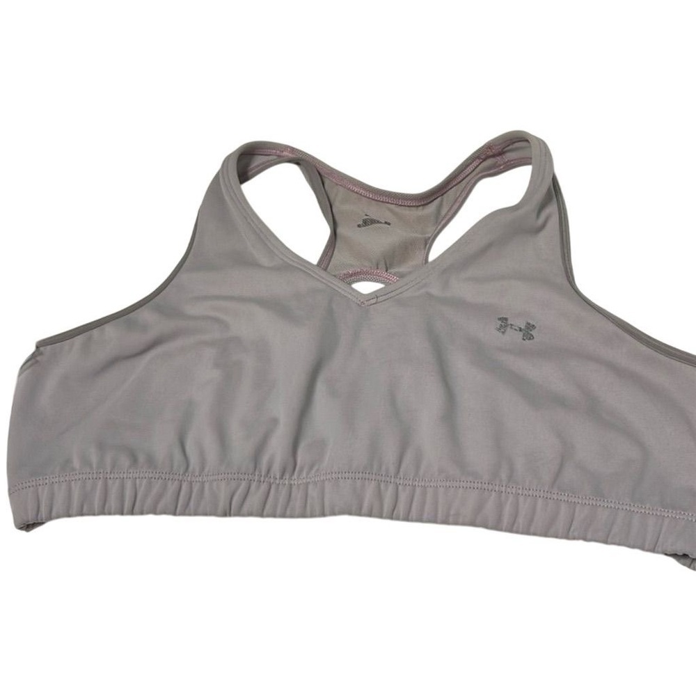 Under Armour Women's Lilac purple Sports Bra M Padded Racerback Wireless‎